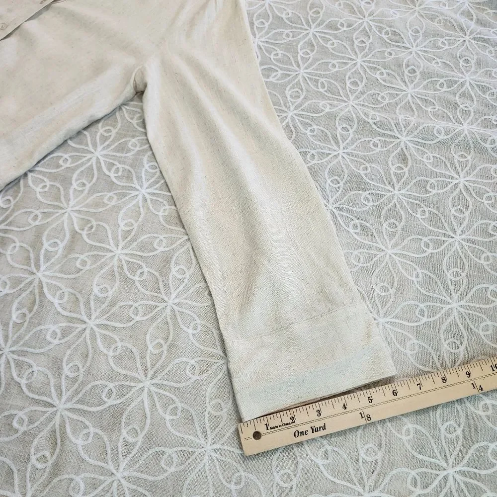 Divided H&M Linen Blend Shirt - Picture 12 of 12